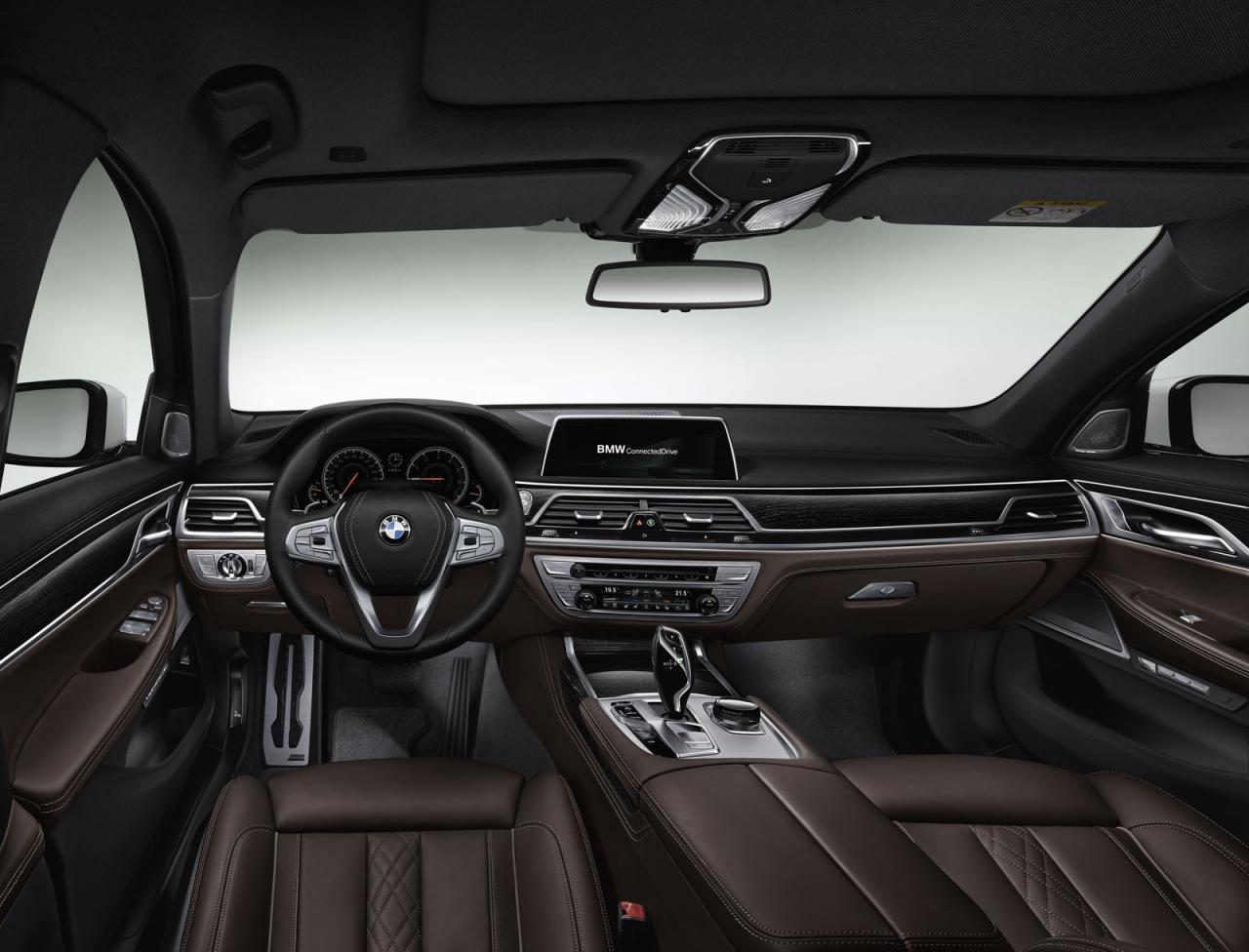 BMW 7-Series 2016 interior/ интерьер