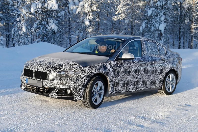 Появились шпионские фото седана BMW 1-Series Sedan