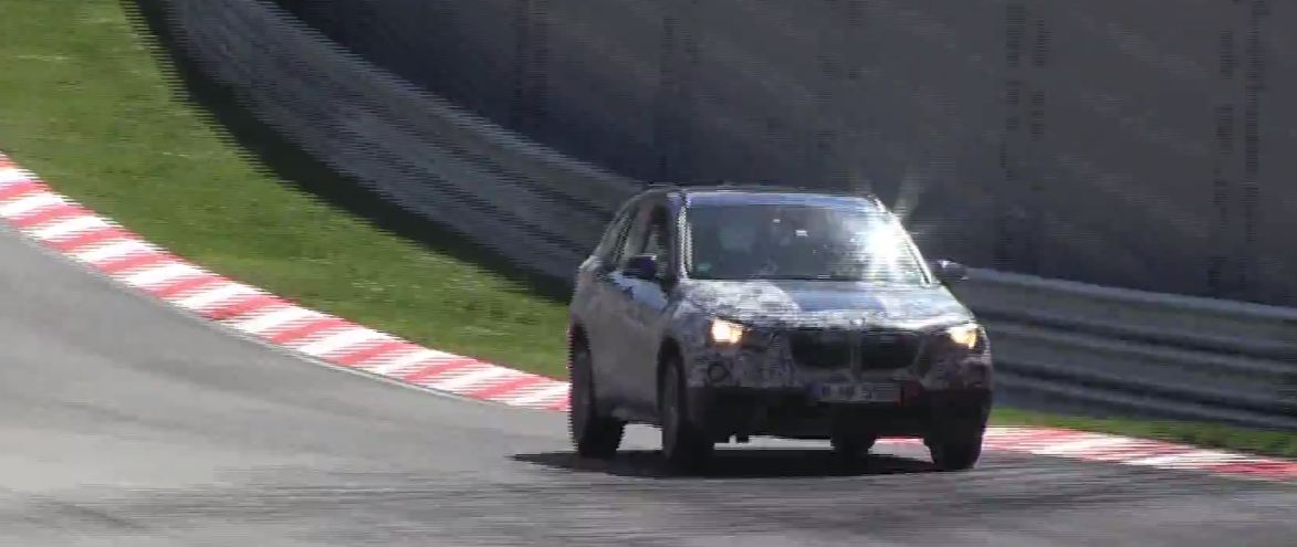 BMW X1 2016 шпионские фото/видео