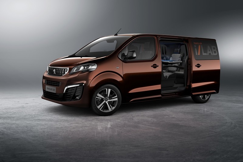 Представлен концепт Peugeot Traveller i-Lab VIP 3.0 Shuttle